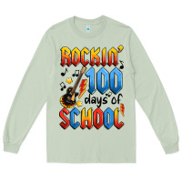 Rockin' 100 Days Of School Long Sleeve Tee | Teevron