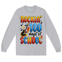 Moon Dust rockin' 100 days of school Long Sleeve Tee - Artiststas