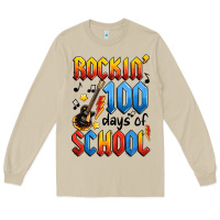 Mushroom rockin' 100 days of school Long Sleeve Tee - Artiststas