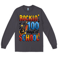 Smoke rockin' 100 days of school Long Sleeve Tee - Artiststas