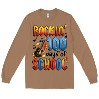 Toasted Coconut rockin' 100 days of school Long Sleeve Tee - Artiststas