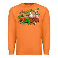 Carrot St. Patrick's farm animals and truck Premium Sweatshirt - OliviaCreatesArt