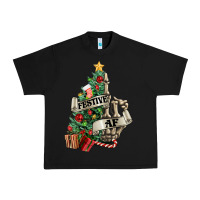 Black Festive af Christmas middle finger Urban Heavy Tee - NancyCooperArtShop