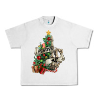 Lunar Rock Festive af Christmas middle finger Urban Heavy Tee - NancyCooperArtShop