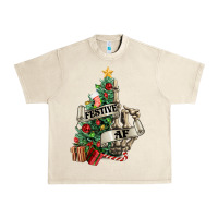 Sandshell Festive af Christmas middle finger Urban Heavy Tee - NancyCooperArtShop