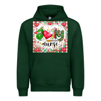 Forest Green Joly Nurse Urban Hoodie - CowhideDigitalArt