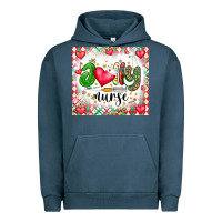 Pigment Midnight Navy Joly Nurse Urban Hoodie - CowhideDigitalArt
