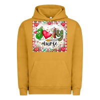 Pigment Peanut Butter Joly Nurse Urban Hoodie - CowhideDigitalArt