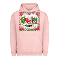 Pigment Salmon Joly Nurse Urban Hoodie - CowhideDigitalArt