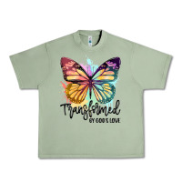Oil Green transformed by god's love Urban Heavy Tee - JahusDesignShop