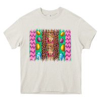 Cream easter leopard egg bunny brush stroke Heavy Core Tee - Artiststas