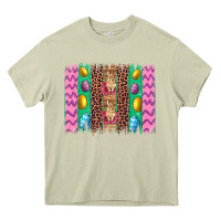 Mossy easter leopard egg bunny brush stroke Heavy Core Tee - Artiststas