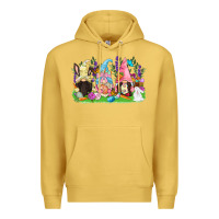 Antique Gold Easter gnomes Easter Day Premium Hoodie - CowGirlArtShop