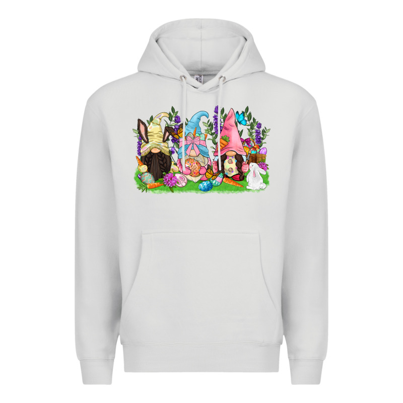 Easter Gnomes Easter Day Premium Hoodie by CowGirlArtShop | Teevron
