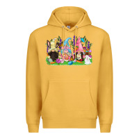 Mustard Easter gnomes Easter Day Premium Hoodie - CowGirlArtShop
