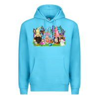 Ocean Blue Easter gnomes Easter Day Premium Hoodie - CowGirlArtShop