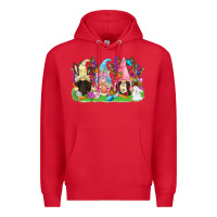 Red Easter gnomes Easter Day Premium Hoodie - CowGirlArtShop