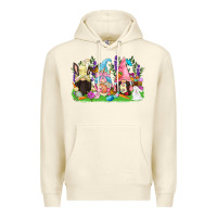 Sandshell Easter gnomes Easter Day Premium Hoodie - CowGirlArtShop
