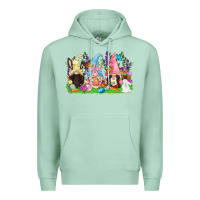 Seafoam Easter gnomes Easter Day Premium Hoodie - CowGirlArtShop