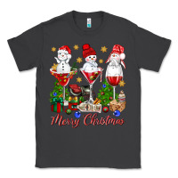 Smoke Merry Christmas wine and cocktails Classic Tee - NancyCooperArtShop