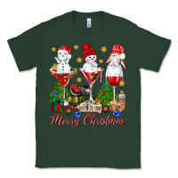Merry Christmas Wine And Cocktails Classic Tee | Teevron