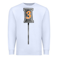 White marker 3 chain fa element Premium Sweatshirt - FaDigitalArtStudio
