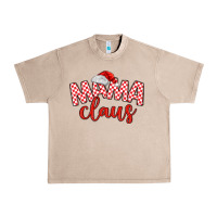 French Oak Mama Claus Urban Heavy Tee - MaliasSmallBusiness