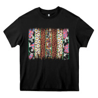 Black easter leopard cowhide bunny brush stroke Heavy Core Tee - Artiststas