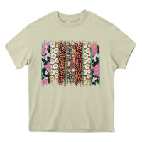 Mossy easter leopard cowhide bunny brush stroke Heavy Core Tee - Artiststas