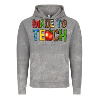 Cloud Rock made to teach Vintage Hoodie - NancyCooperArtShop