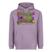 Lavender louisiana louisiana louisiana mardi gras Heavyweight Hoodie - OliviaCreatesArt