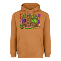 Meerkat louisiana louisiana louisiana mardi gras Heavyweight Hoodie - OliviaCreatesArt