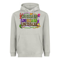 Moon Dust louisiana louisiana louisiana mardi gras Heavyweight Hoodie - OliviaCreatesArt