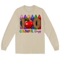Mushroom 100 colorful day s Long Sleeve Tee - Artiststas