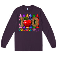Plum 100 colorful day s Long Sleeve Tee - Artiststas