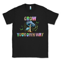 Black grow your own way Classic Tee - CowhideDigitalArt