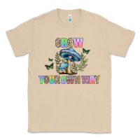 Mushroom grow your own way Classic Tee - CowhideDigitalArt