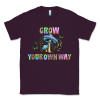 Plum grow your own way Classic Tee - CowhideDigitalArt