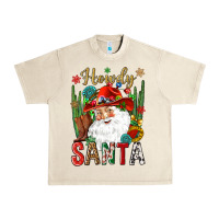 Sandshell Howdy Santa Urban Heavy Tee - NancyCooperArtShop