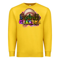 Lemon baseball grandma Premium Sweatshirt - OliviaCreatesArt