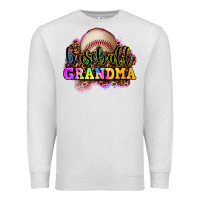 Oatmeal Heather baseball grandma Premium Sweatshirt - OliviaCreatesArt