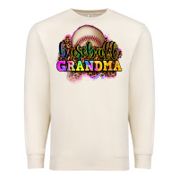 Sandshell baseball grandma Premium Sweatshirt - OliviaCreatesArt