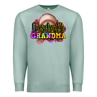 Seafoam baseball grandma Premium Sweatshirt - OliviaCreatesArt