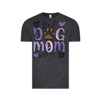 Vintage Black best dog mom ever Vintage Tee - MaliasSmallBusiness