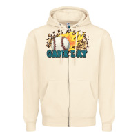 Sandshell game day baseball leopard flames fireball Zipper Hoodie - HowdyJamesFarm