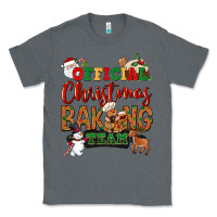 Charcoal Heather Official Christmas baking team Classic Tee - NancyCooperArtShop