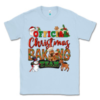 Dusty Blue Official Christmas baking team Classic Tee - NancyCooperArtShop