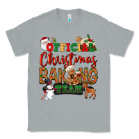 Heather Grey Official Christmas baking team Classic Tee - NancyCooperArtShop
