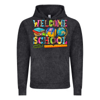 Vintage Arctic welcome school Vintage Hoodie - NancyCooperArtShop