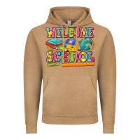 Vintage Camel welcome school Vintage Hoodie - NancyCooperArtShop